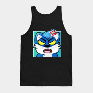 My wolf rage twitch emote Tank Top